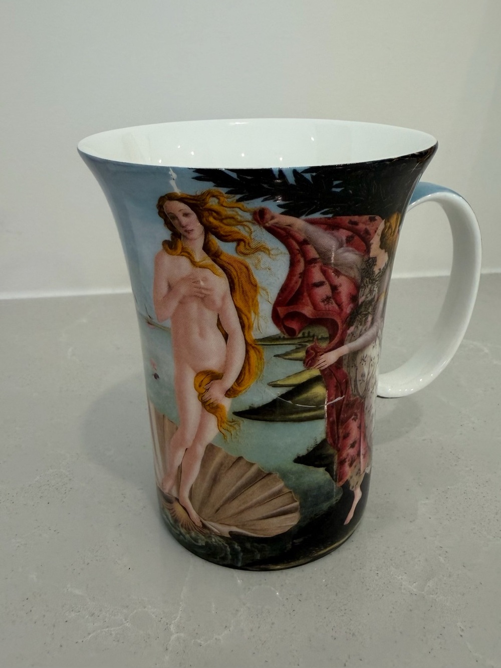 ✨3x$30✨ McIntosh Fine Bone China Mug Botticelli The Birth of Venus Art Coffee Cu
